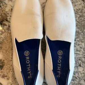Rothy's Women’s White Slip-On Shoes